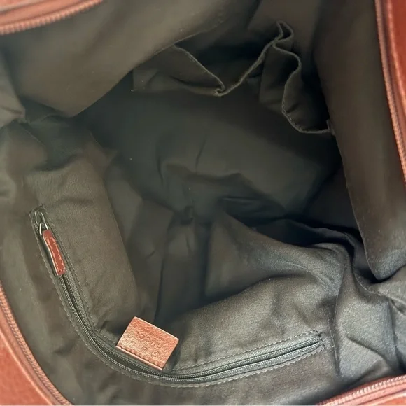 Authentic Gucci Guccissima GG Burgundy Wine Red Tote Bamboo Leather Bag ♥️ - Picture 8 of 11